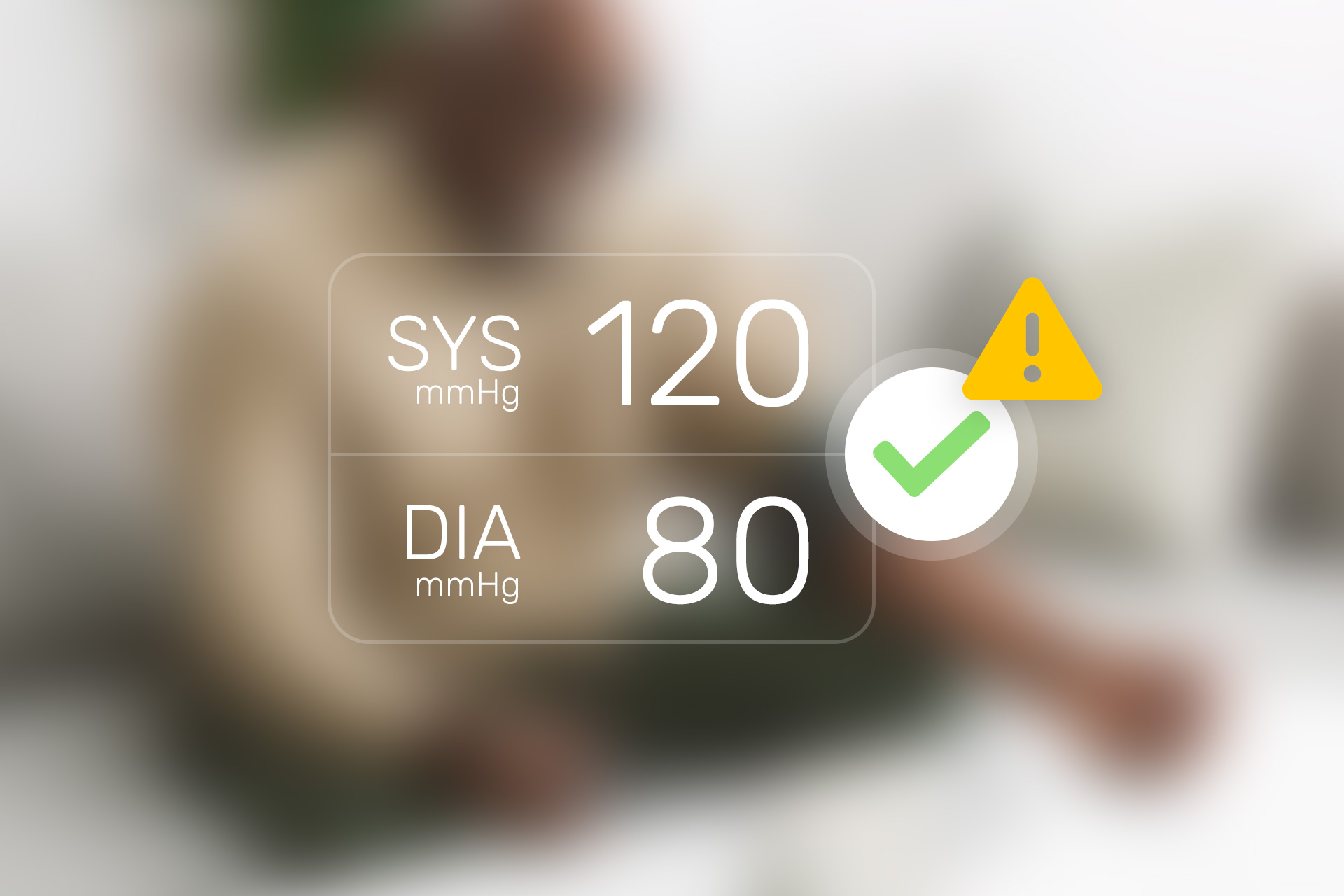 A "normal" blood pressure reading that is not always your heart is OK.