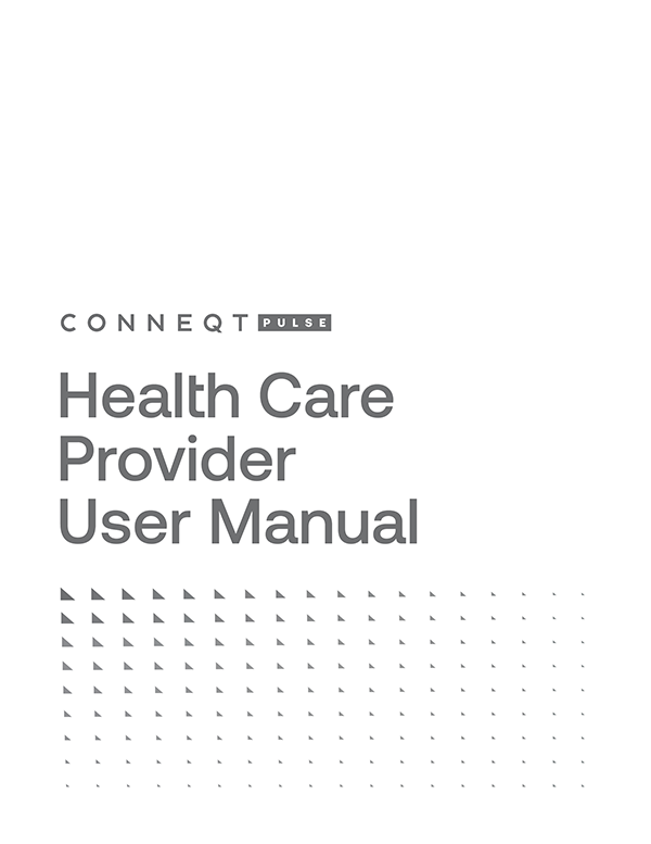 CONNEQT Pulse Healthcare User Manual