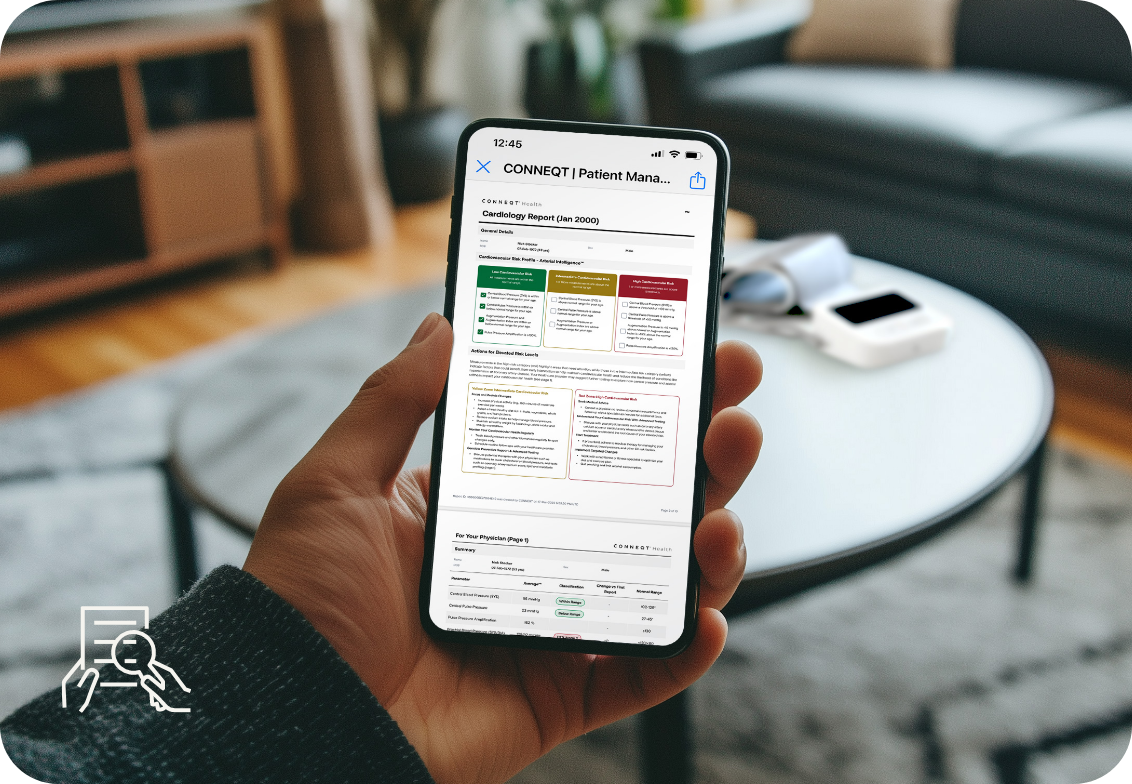 CONNEQT App Cardiology Report